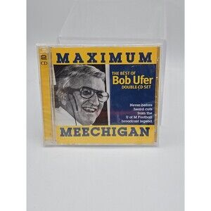 The Best Of Bob Ufer – Maximum Meechigan Best Of Double 2 CD Set NEW Sealed
